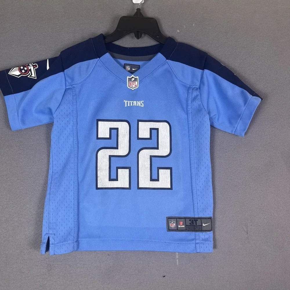 Nike NFL Tennessee Titans Derrick Henry 22 Blue Jersey Toddler 3T